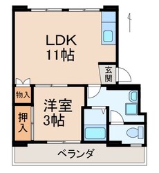 三和東マンションの物件間取画像